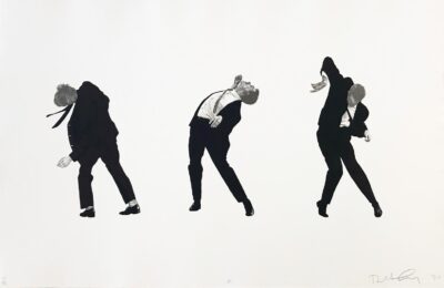 Men in the Cities, Tokyo, Seibu Department Stores, Ltd. I by Robert Longo at Hamilton-Selway Fine Art