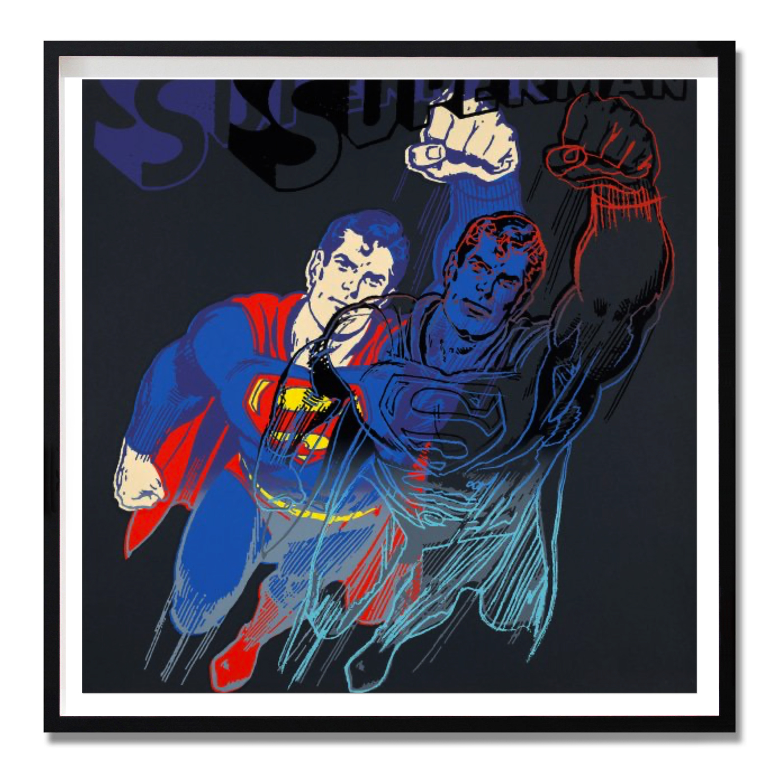 Myths: Superman (FS II.260) by Andy Warhol
