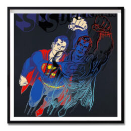 Myths: Superman (FS II.260) by Andy Warhol at Taglialatella Galleries