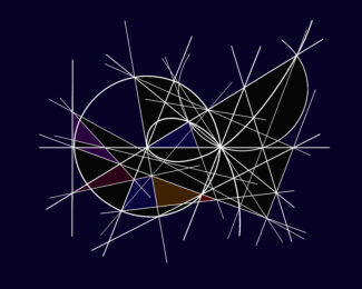 Oblique Strophoid by Clifford Singer at iMuseum Vegas