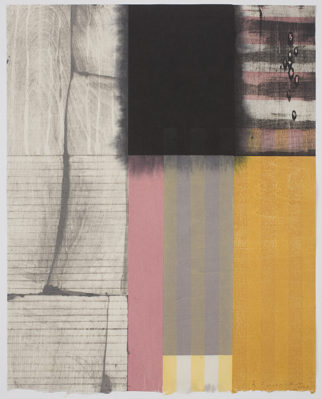 Sumi Bleed:Rain by Paul Furneaux