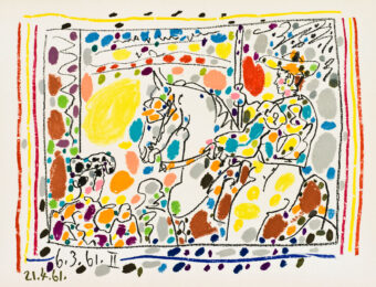 Picador 2 by Pablo Picasso at Christopher-Clark Fine Art