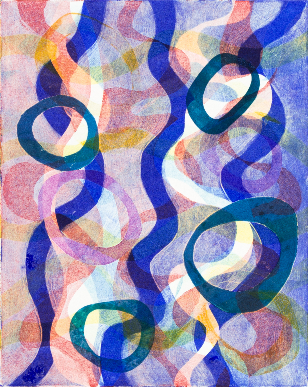 Ripples 12 by Jeanne Schneider