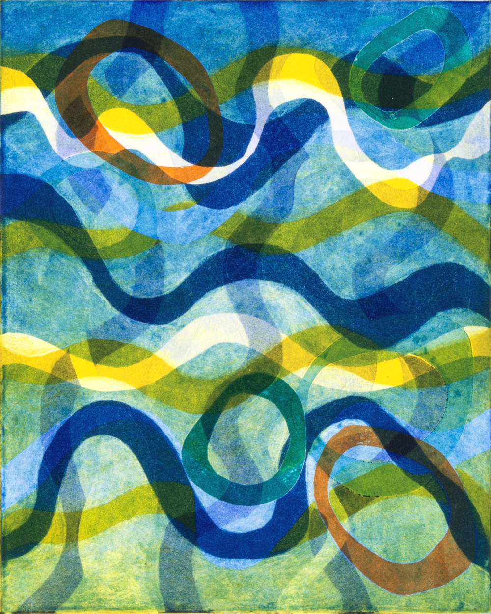 Ripples 13 by Jeanne Schneider