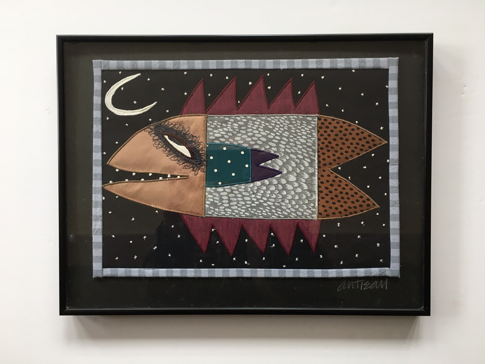 Untitled (Fish And Moon) by Chris Roberts-Antieau