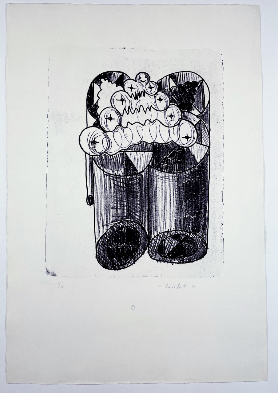 A Muse (set of ten) by Dieter Roth
