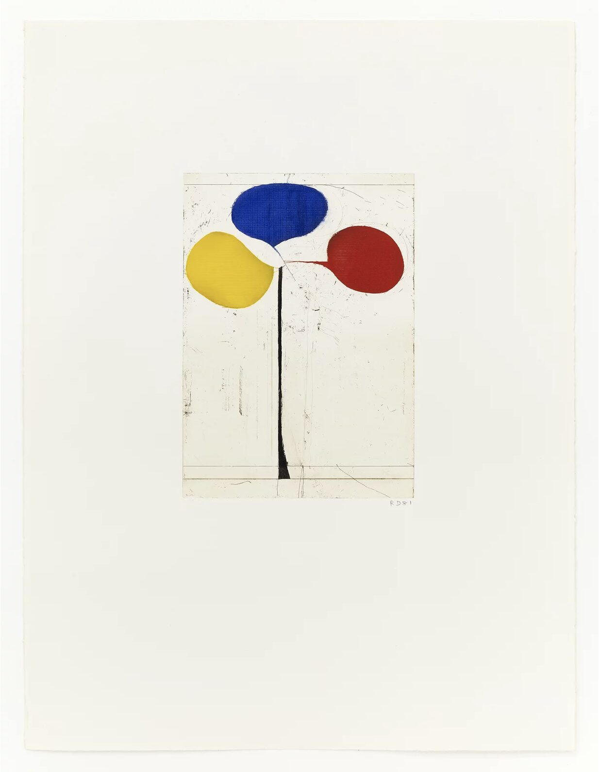 Tri-color by Richard Diebenkorn