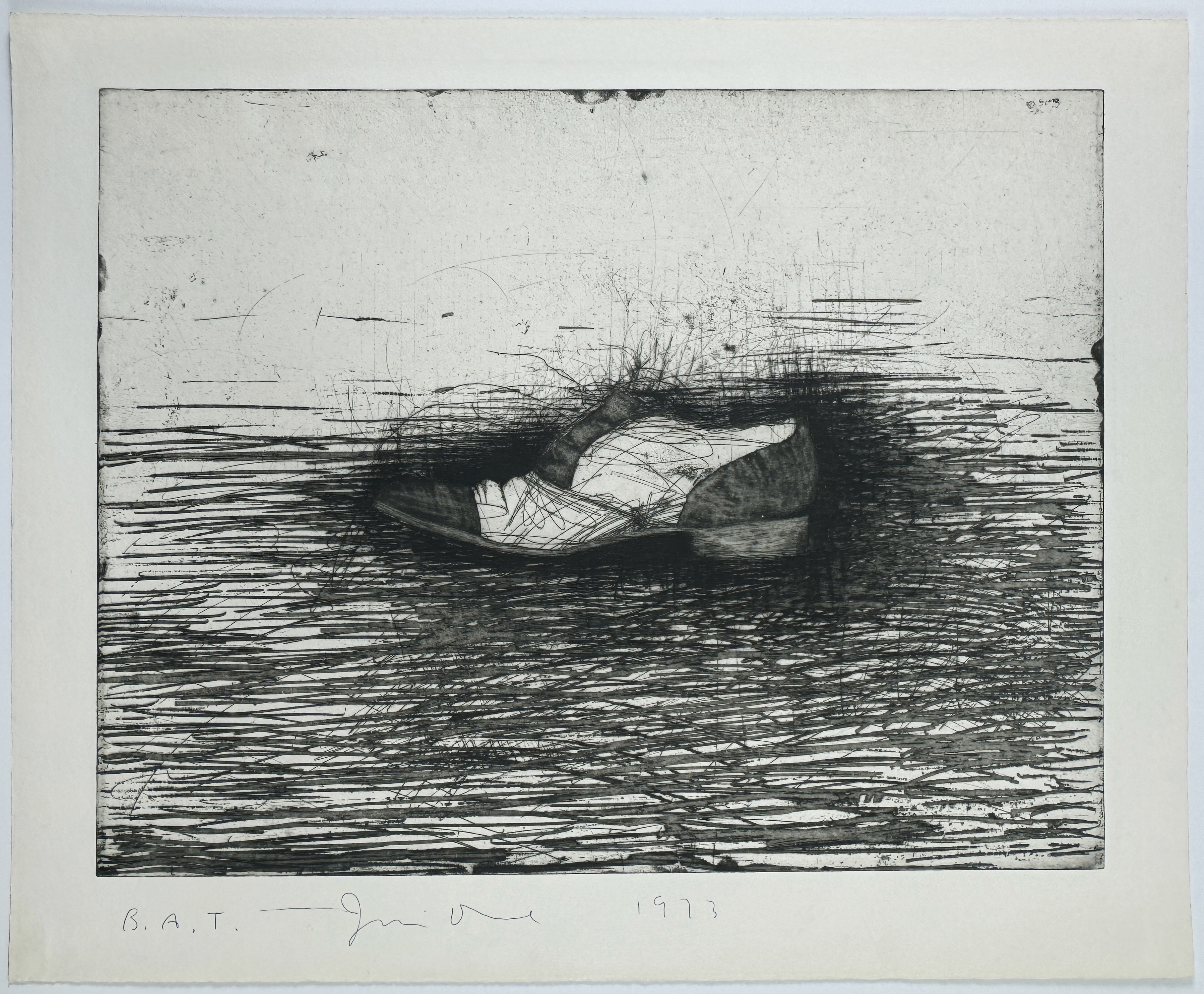 Shoe (third state) by Jim Dine