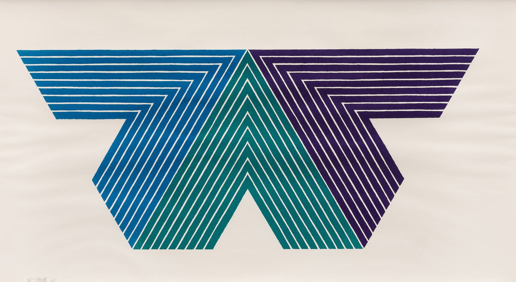 Black Adder by Frank Stella