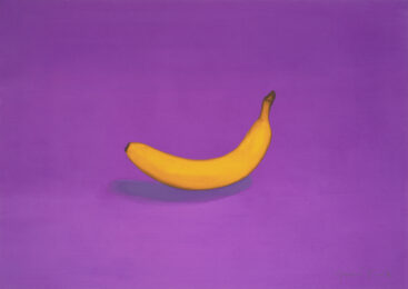 Still Life with Banana (Ultraviolet) by Gavin Turk at Manifold Editions