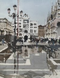 Venice Watercolour Painting by John Yardley at Clifton Gallery