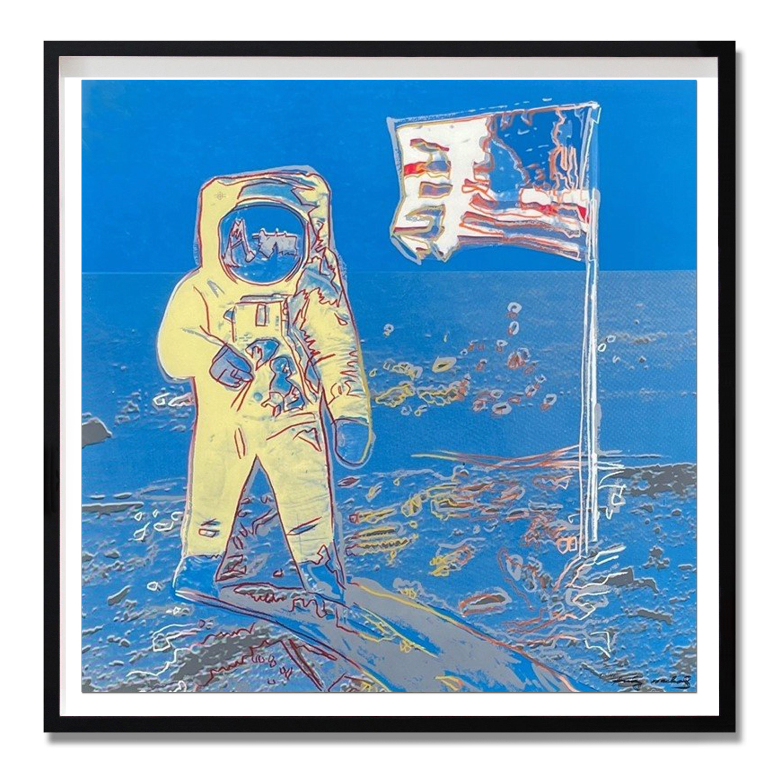 Moonwalk (FS IIB.404-405) by Andy Warhol