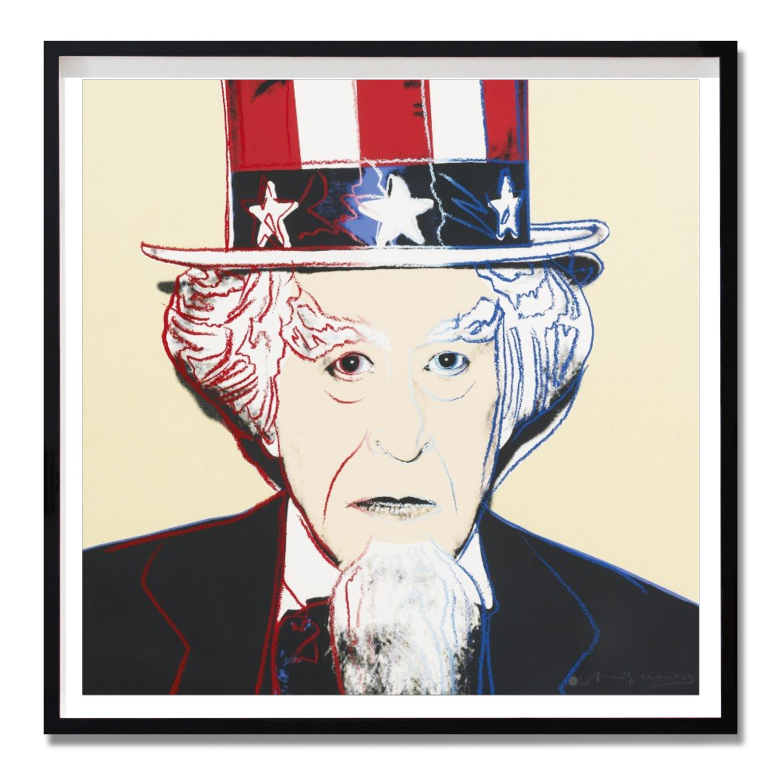 Myths: Uncle Sam (FS II.259) by Andy Warhol