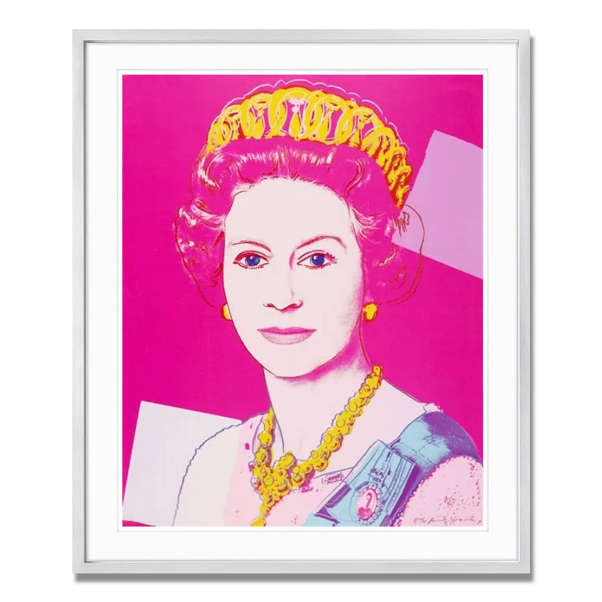 Reigning Queens: Queen Elizabeth II of the United Kingdom (FS II.336) by Andy Warhol