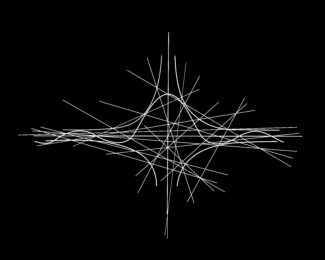 y = sin x/x by Clifford Singer at iMuseum Vegas