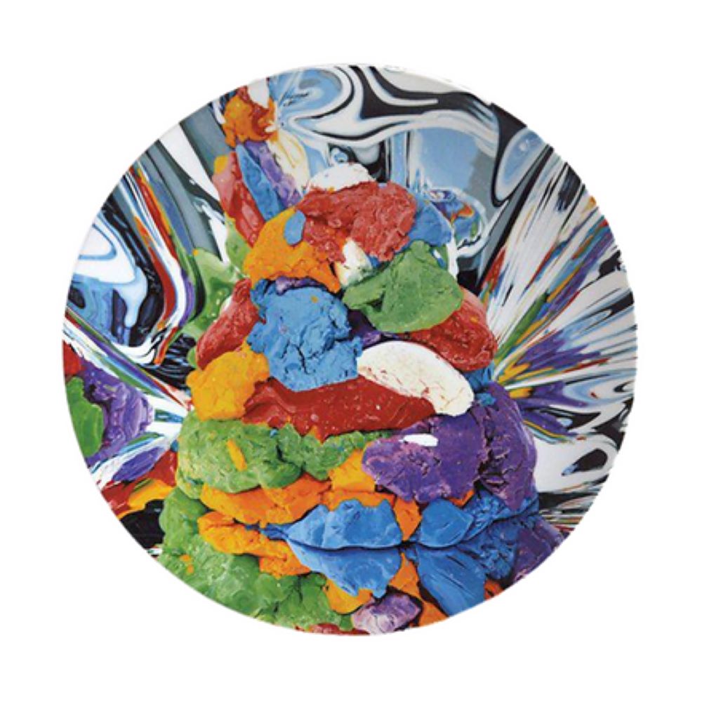 Play-D’oh Coupe Plate by Jeff Koons