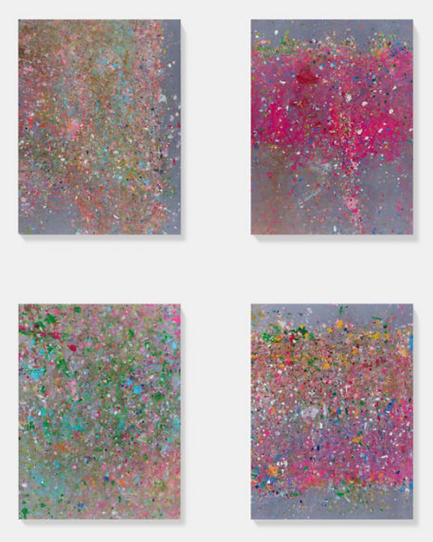Where The Land Meets The Sea Set of Four by Damien Hirst
