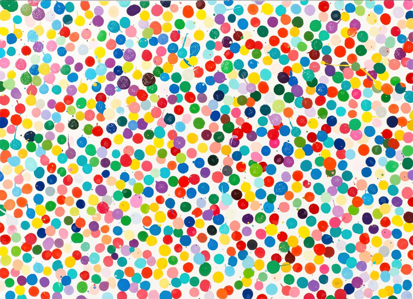 Damien Hirst The Currency Unique Painting by Damien Hirst
