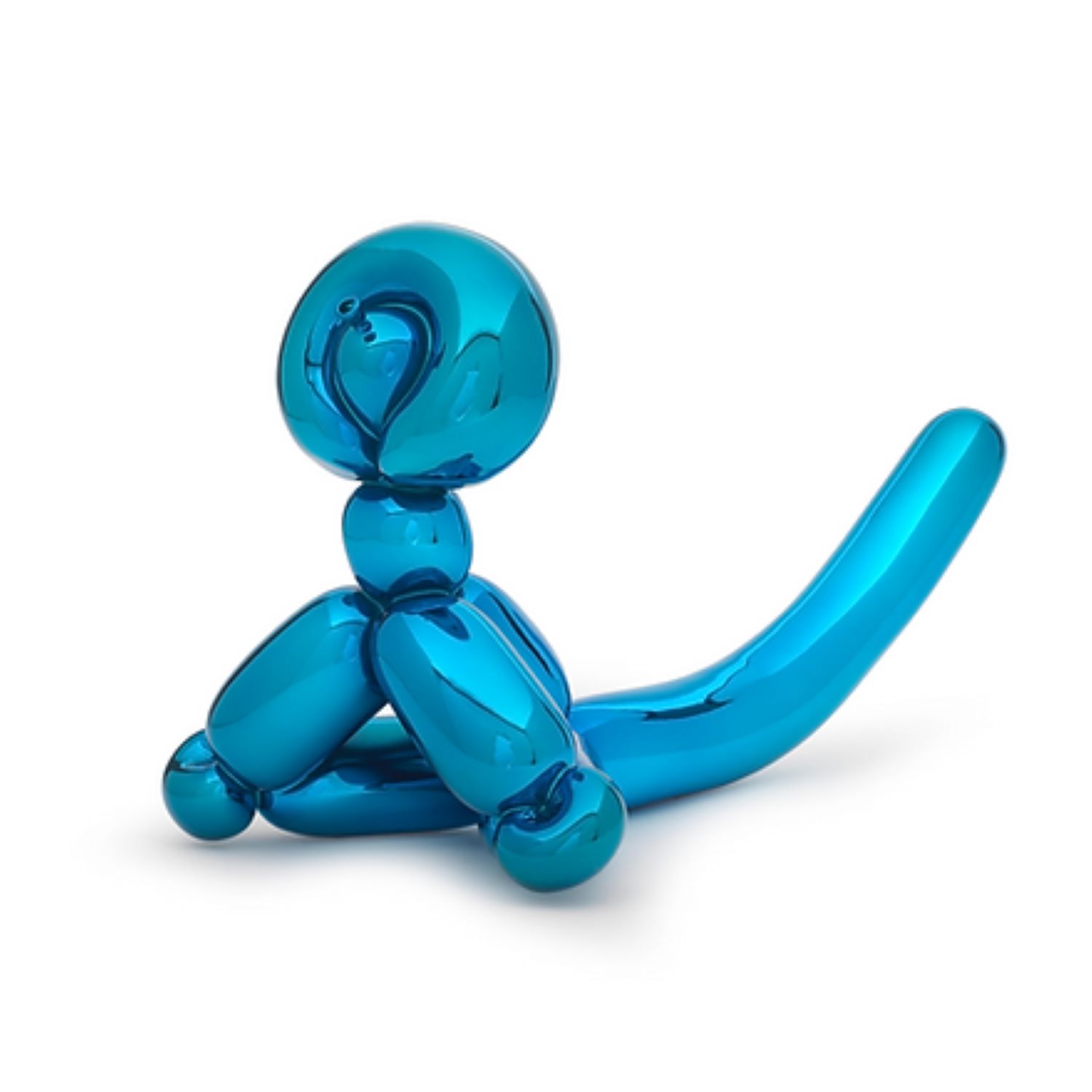 Balloon Monkey (Blue) by Jeff Koons