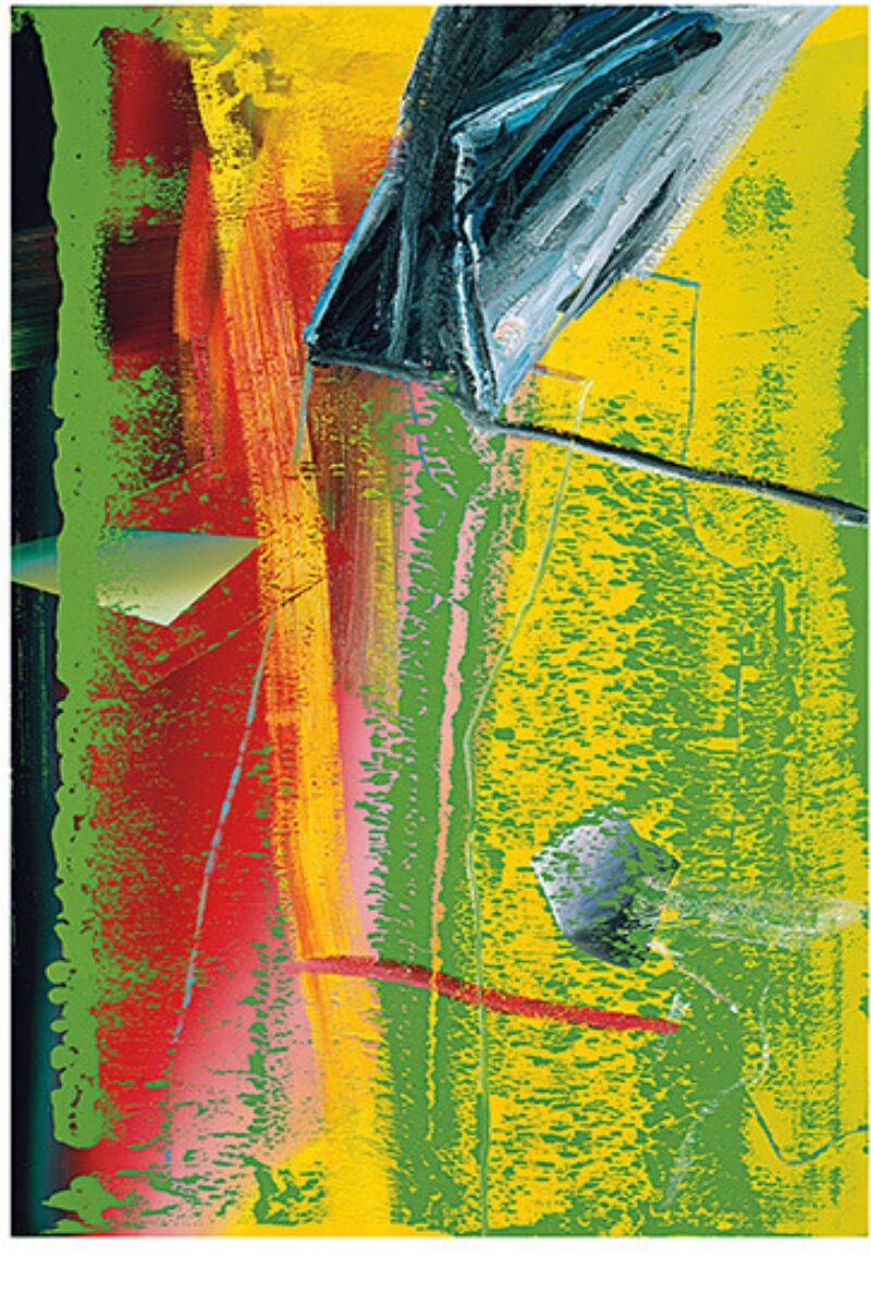 Abstraktes Bild, 1982, Werk 503 by Gerhard Richter