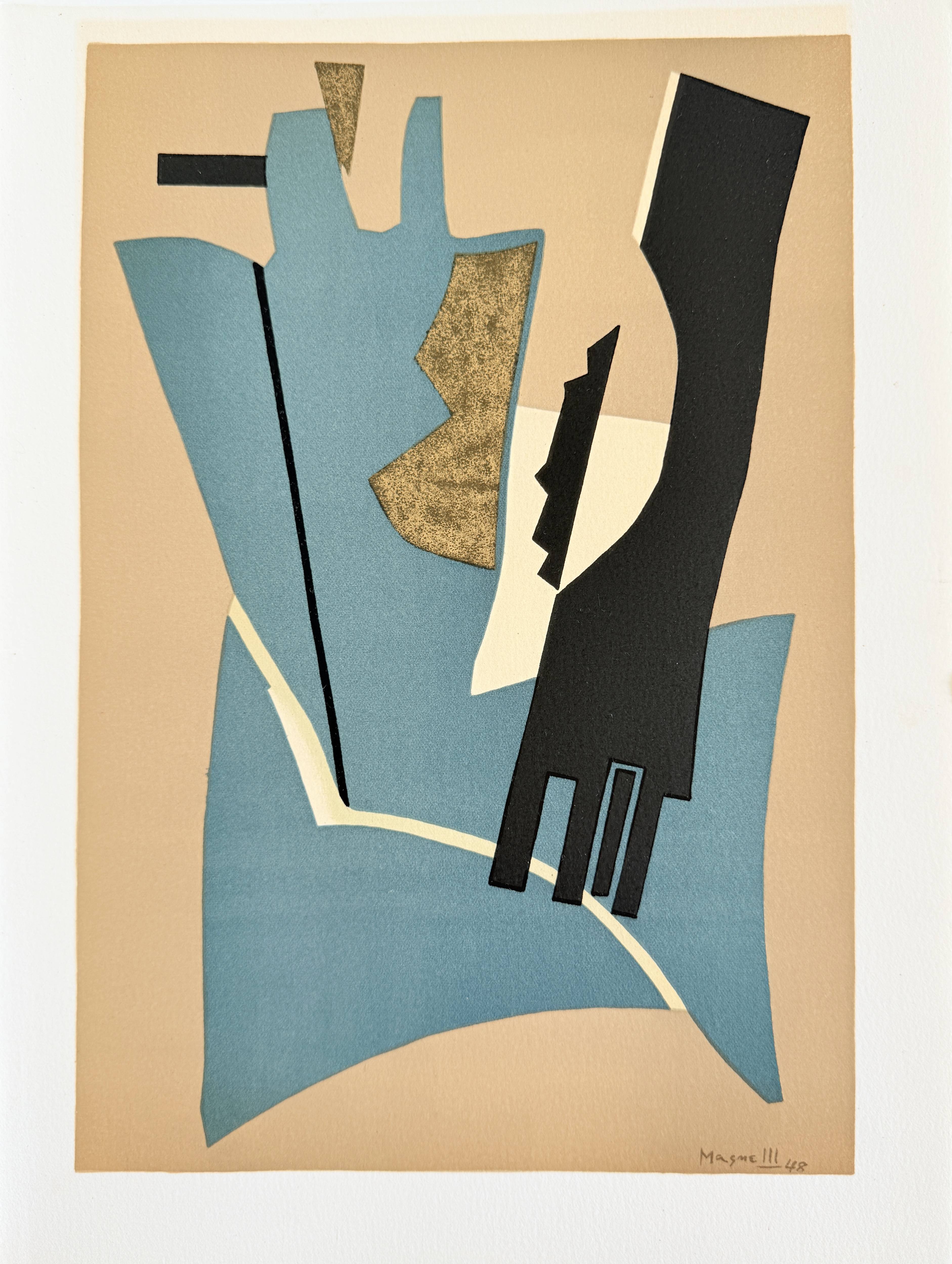 Hommage à San Lazzaro by Alberto Magnelli