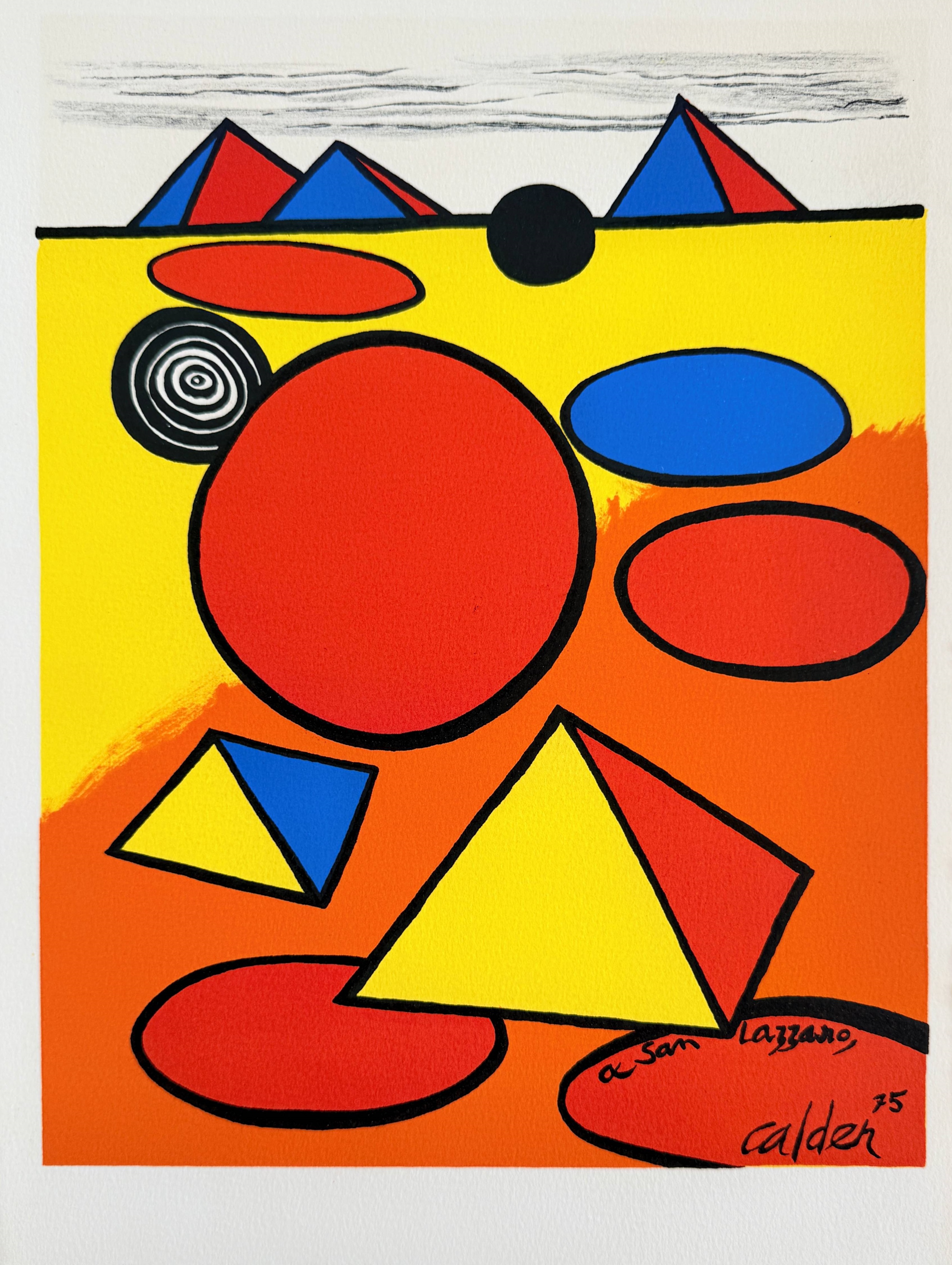 Hommage à San Lazzaro by Alexander Calder