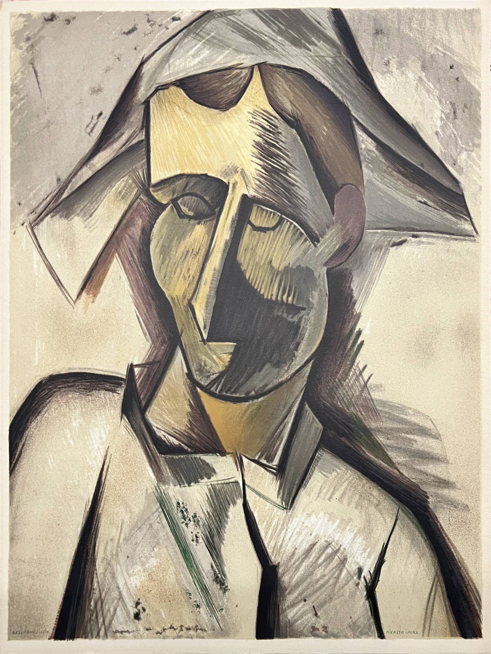 Arlequin by Pablo Picasso