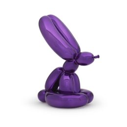 Balloon Rabbit (Violet) by Jeff Koons at Clifton Gallery