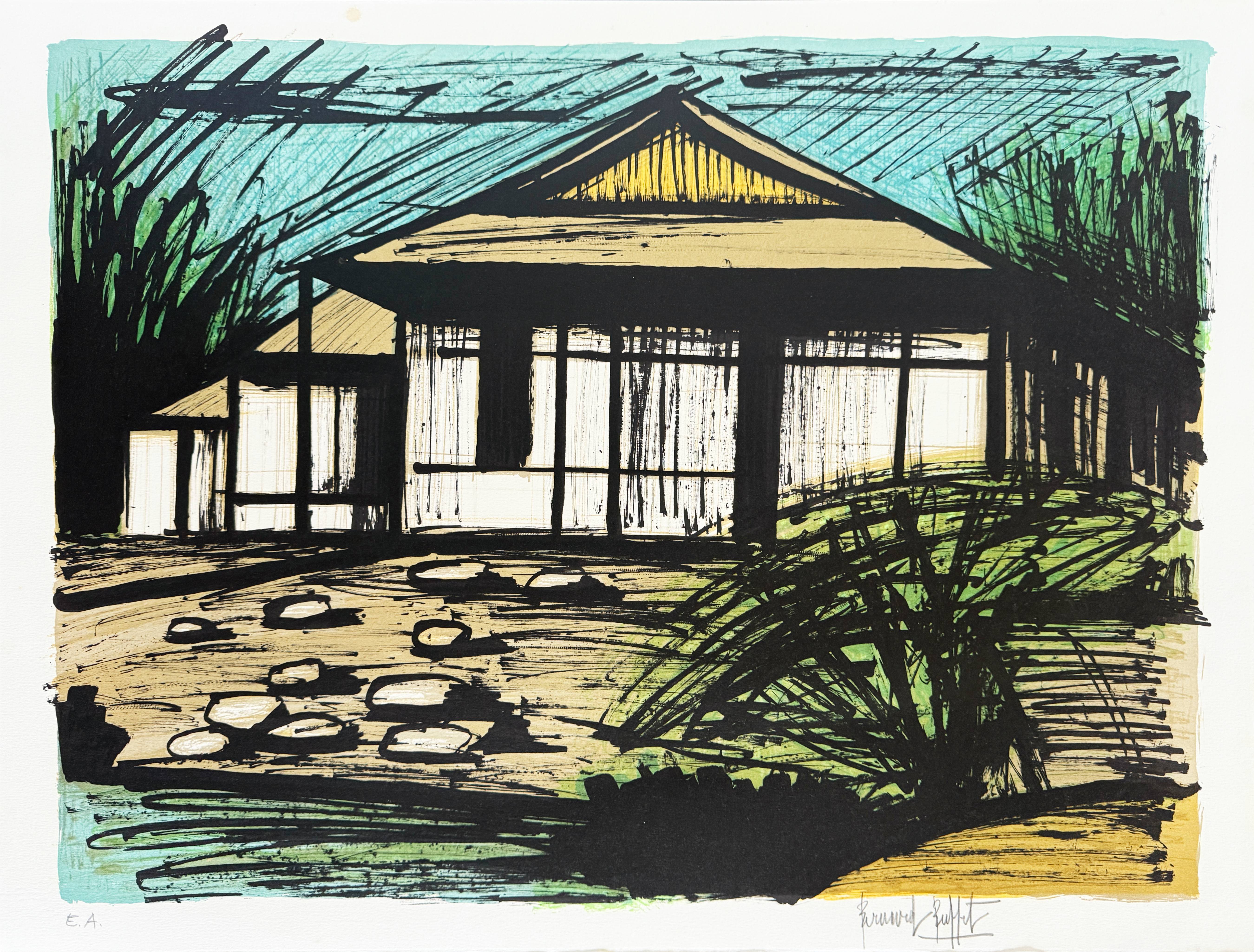 Katsura Rikyu-Kyoto by Bernard Buffet