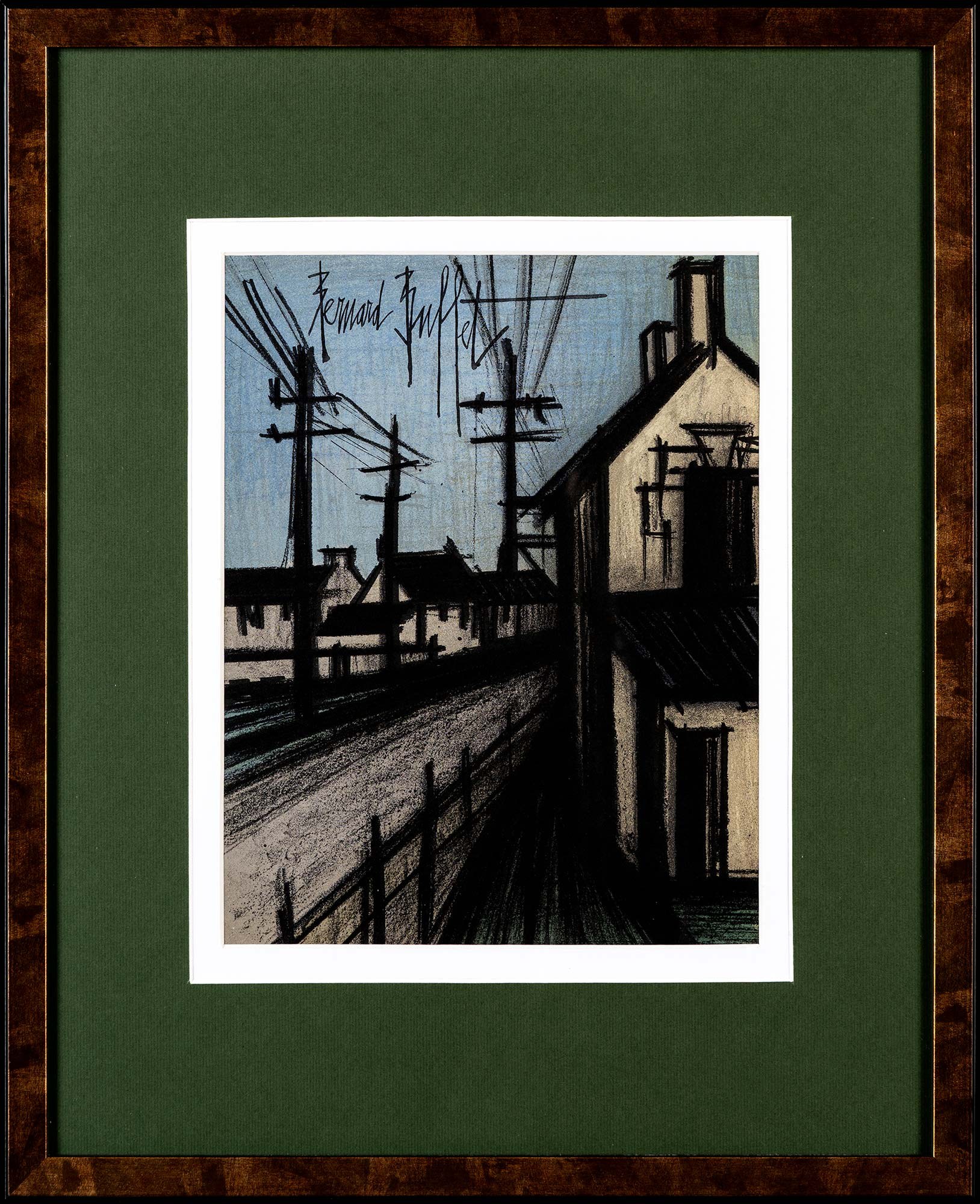 La Route du Village by Bernard Buffet