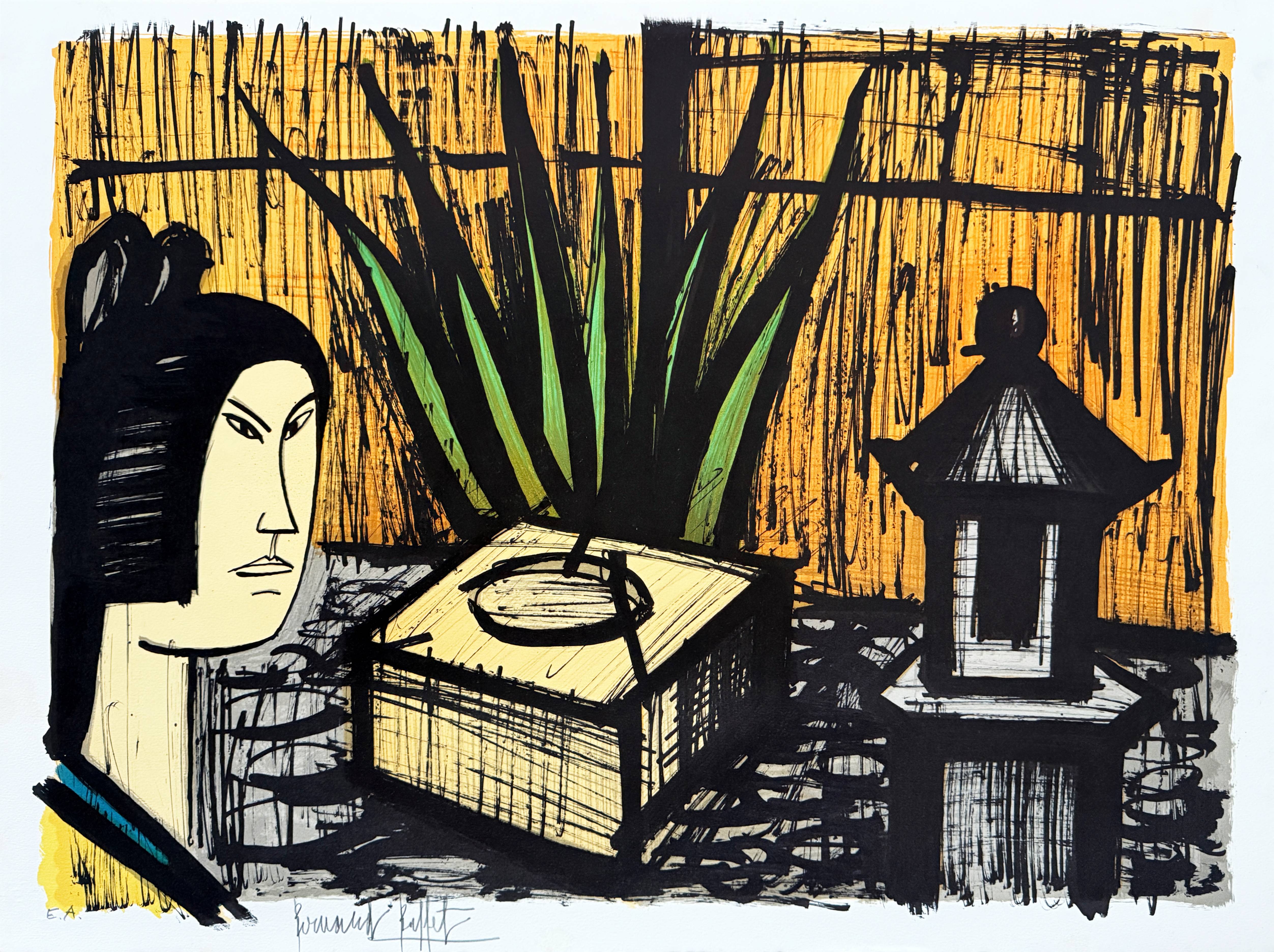 The fountain or purification by Bernard Buffet