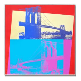 Brooklyn Bridge (FS II.290) by Andy Warhol at Taglialatella Galleries