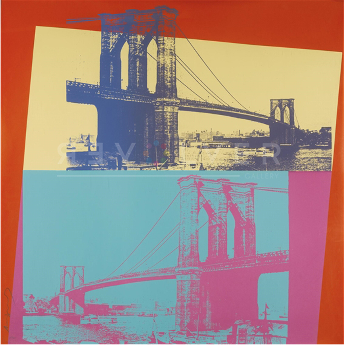 Brooklyn Bridge by Andy Warhol