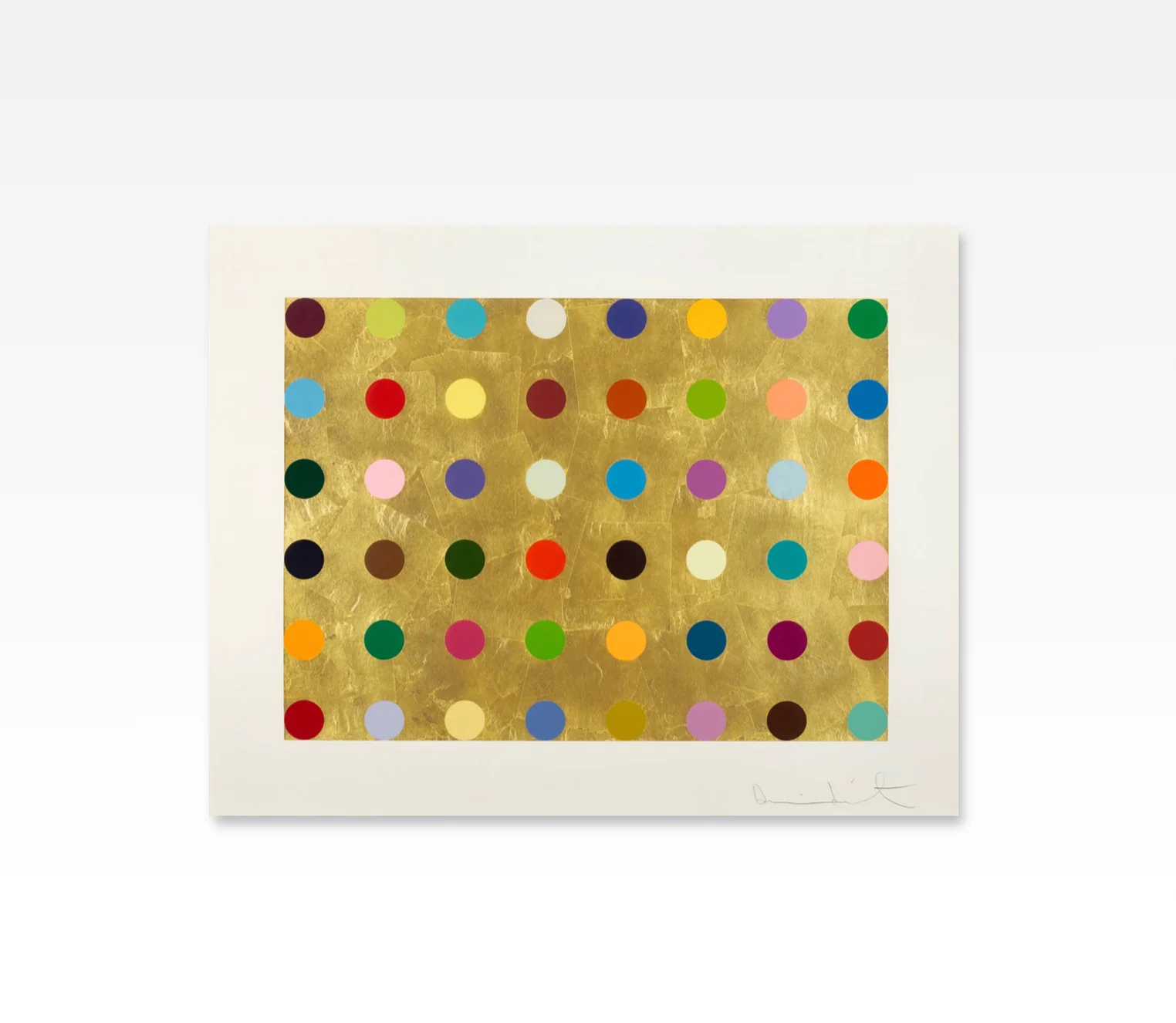 Gold Thioglucose by Damien Hirst