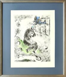 Celui qui dit les choses sans rien dire, Planche XII by Marc Chagall at Epicentrum Art Gallery