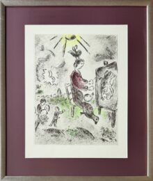 Celui qui dit les choses sans rien dire, Planche XVI by Marc Chagall at Epicentrum Art Gallery