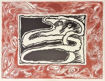 Chemin de ronde by Pierre Alechinsky at Epicentrum Art Gallery