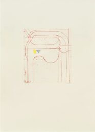 Construct (Red) by Richard Diebenkorn at Susan Sheehan Gallery