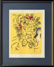 Cover for Menu (trial proof) by Marc Chagall at Epicentrum Art Gallery