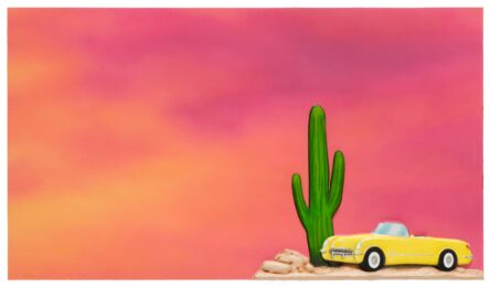 Desperado (Yellow Car) by Alex Israel at Mixografia