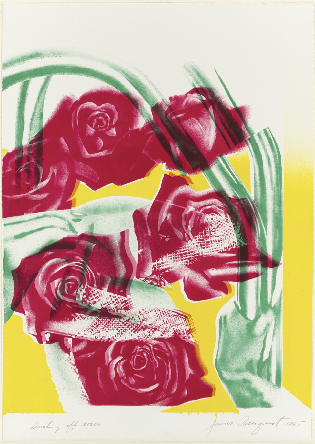 Dusting Off Roses by James Rosenquist