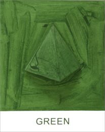 Eight Colorful Inside Jobs: Green by John Baldessari at Mixografia