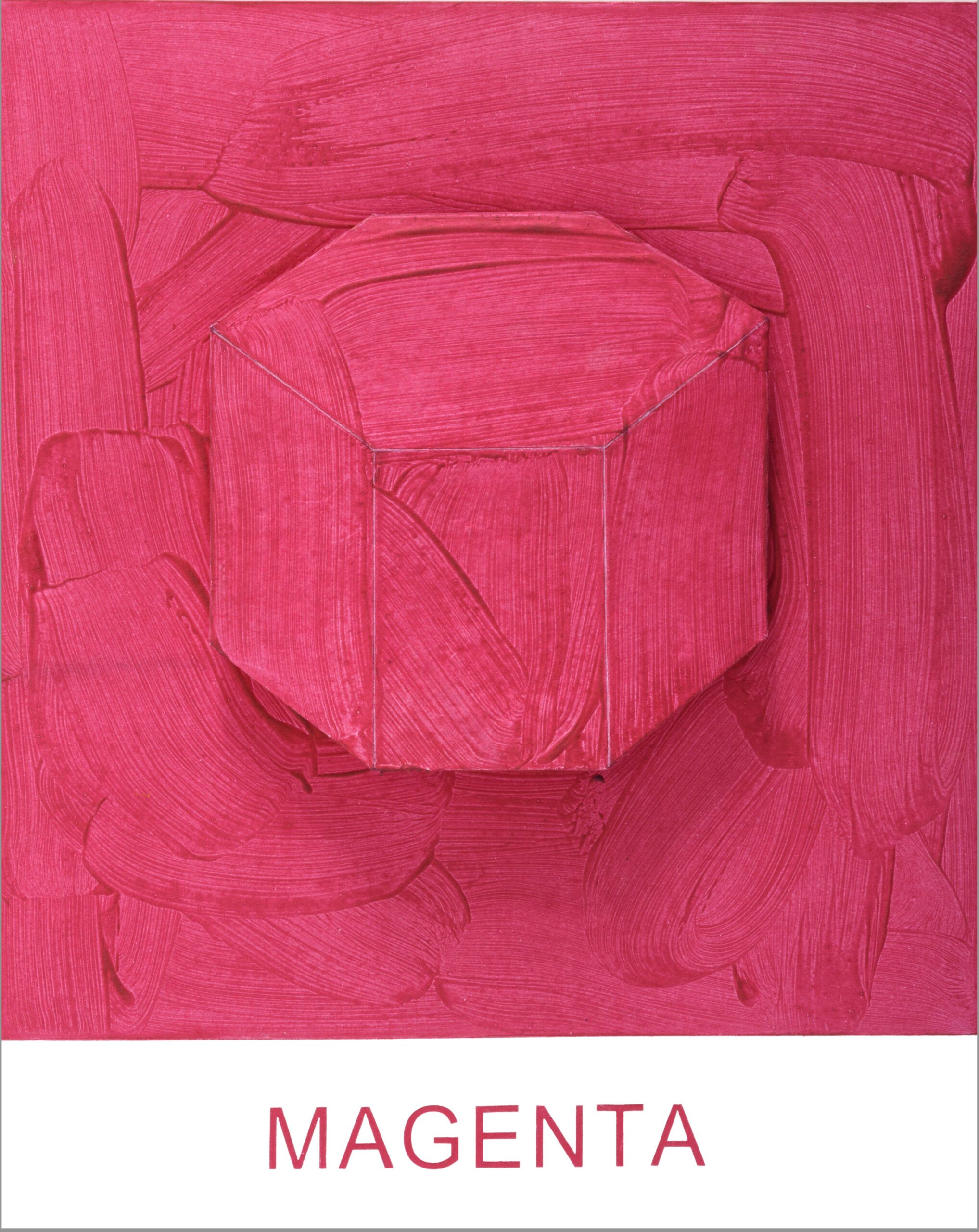 Eight Colorful Inside Jobs: Magenta by John Baldessari