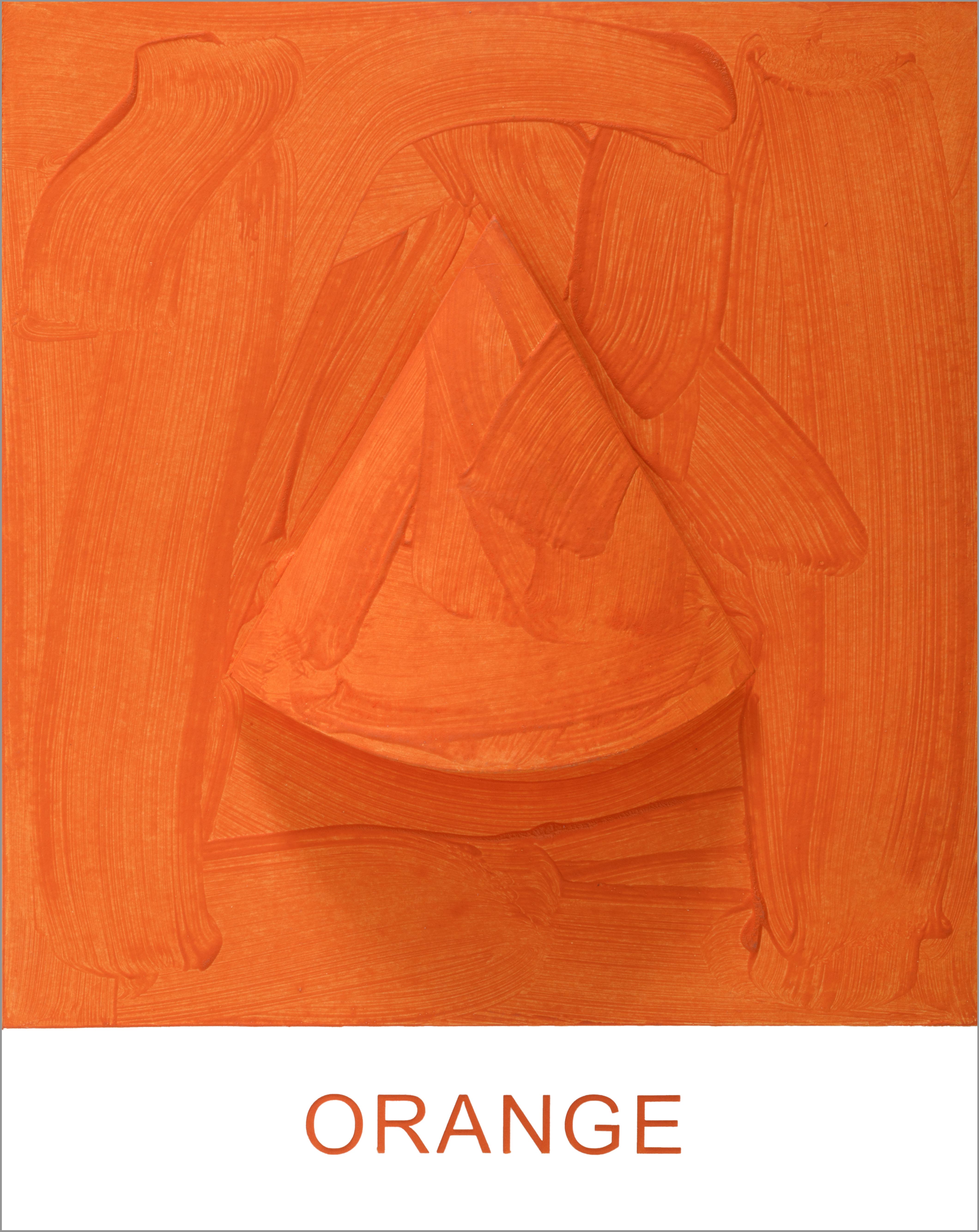 Eight Colorful Inside Jobs: Orange by John Baldessari