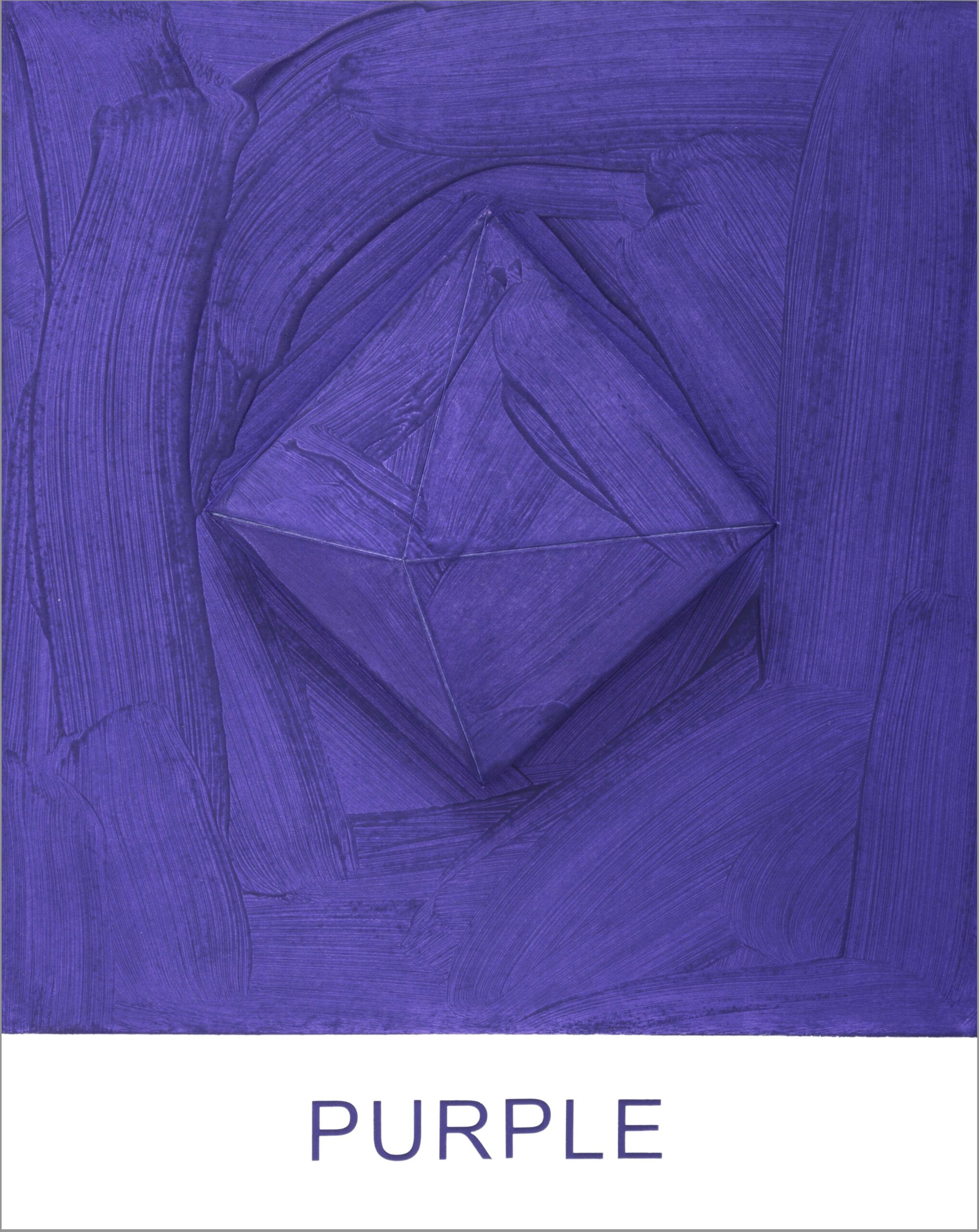 Eight Colorful Inside Jobs: Purple by John Baldessari