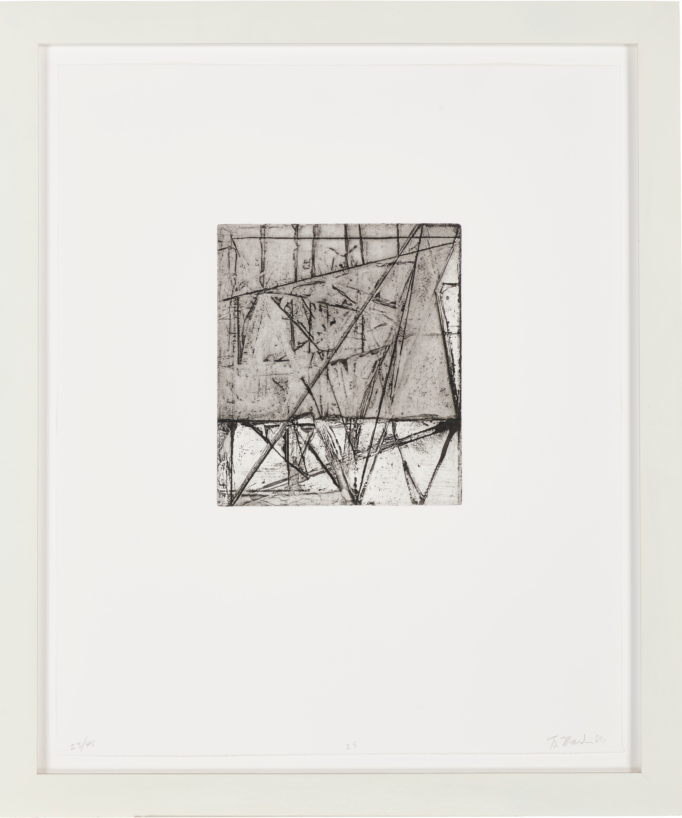 Etchings to Rexroth #25 by Daniel Brice