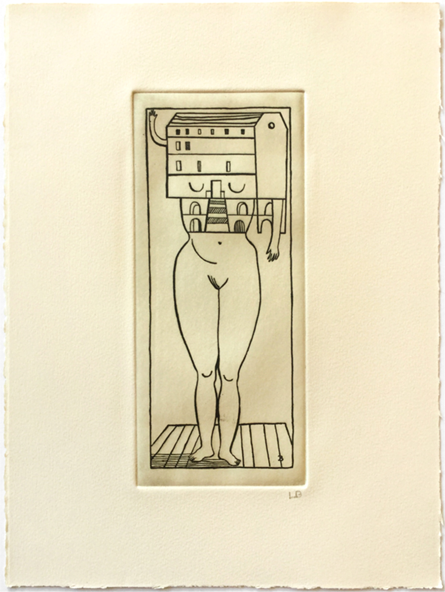 Femme Maison (Woman House) by Louise Bourgeois