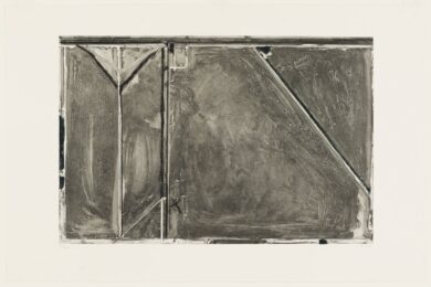 Folsom Street Variations II (Gray) by Richard Diebenkorn at Jim Kempner Fine Art