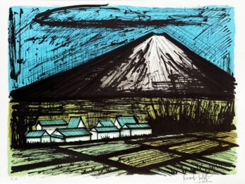 Fuji Yama by Bernard Buffet at Epicentrum Art Gallery