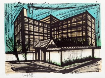 Fujita Hotel in Kyoto by Bernard Buffet at Epicentrum Art Gallery